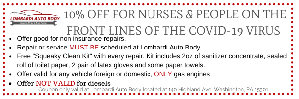 10% off for covid-19 front line workers - Service-Driven Auto Body Shop ...