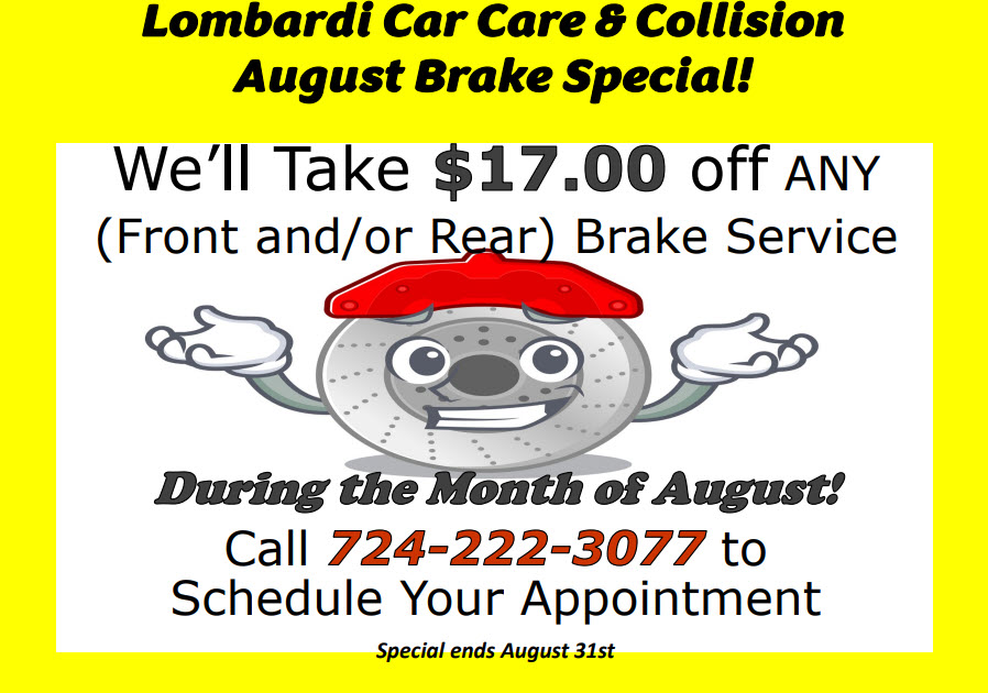 ar Care August Brake Special August 2026